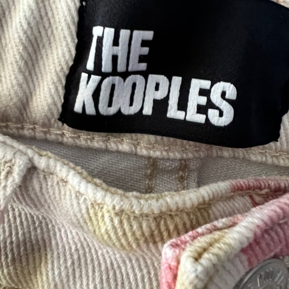 The Kooples- Ankle Jeans - Floral Jeans - Picture 8 of 14